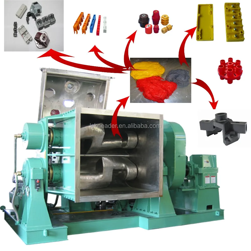 BMC material (liquid resin glass fiber calcium carbonate pigment) mixing machine