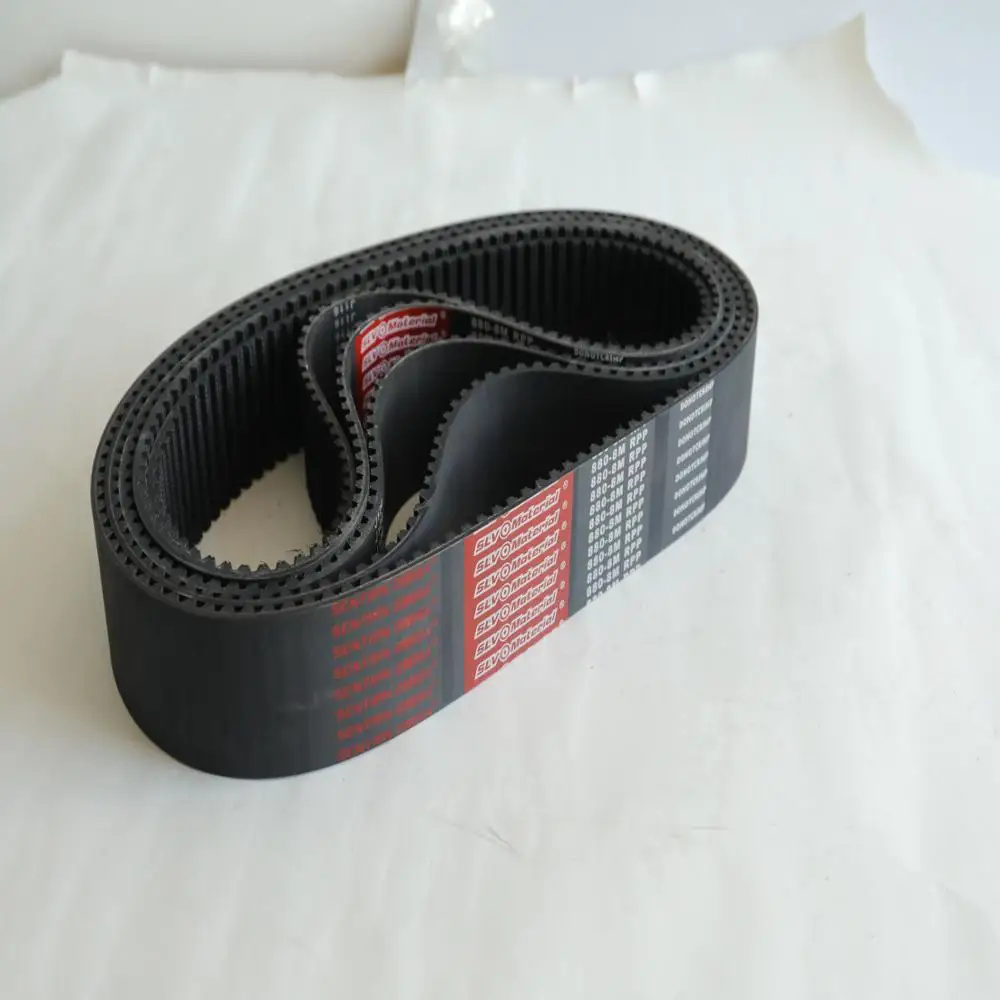 Good quality RPP and RHP type P5M P8M P14M timing belt factory