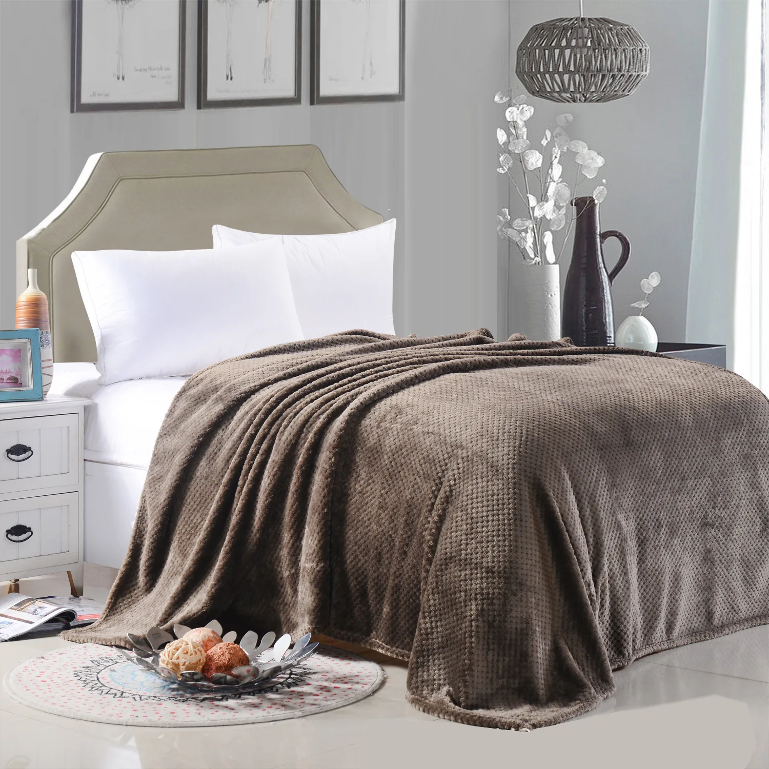 Wholesale suppliers cheap 100% polyester mink blanket single supports OEM and ODM