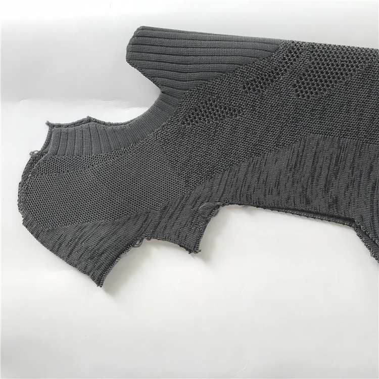 Modern high quality fashion wholesale knit seamless shoe upper vamp