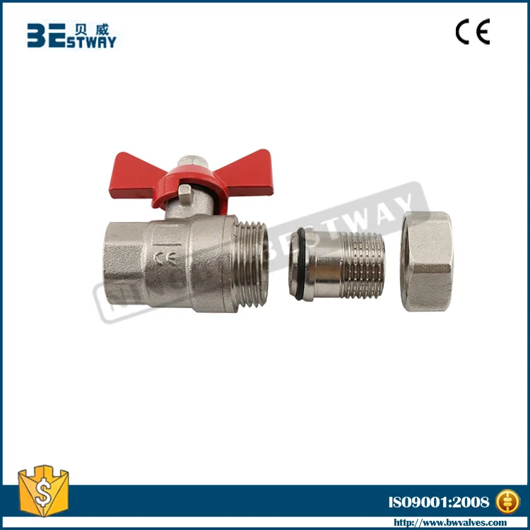 BWVA high quality CE certification CW617N ball valve 1/2 inch