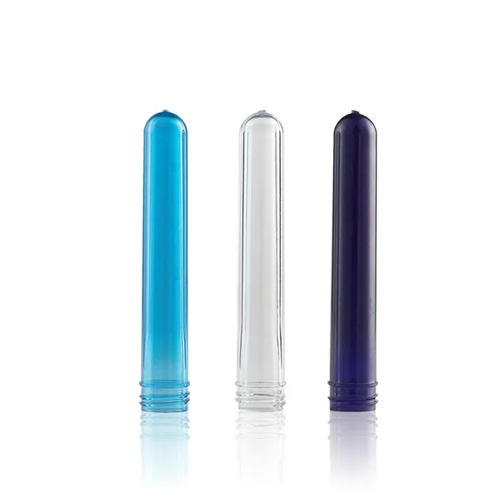 High clear Polyethylene Terephthalate test tube used for food packaging