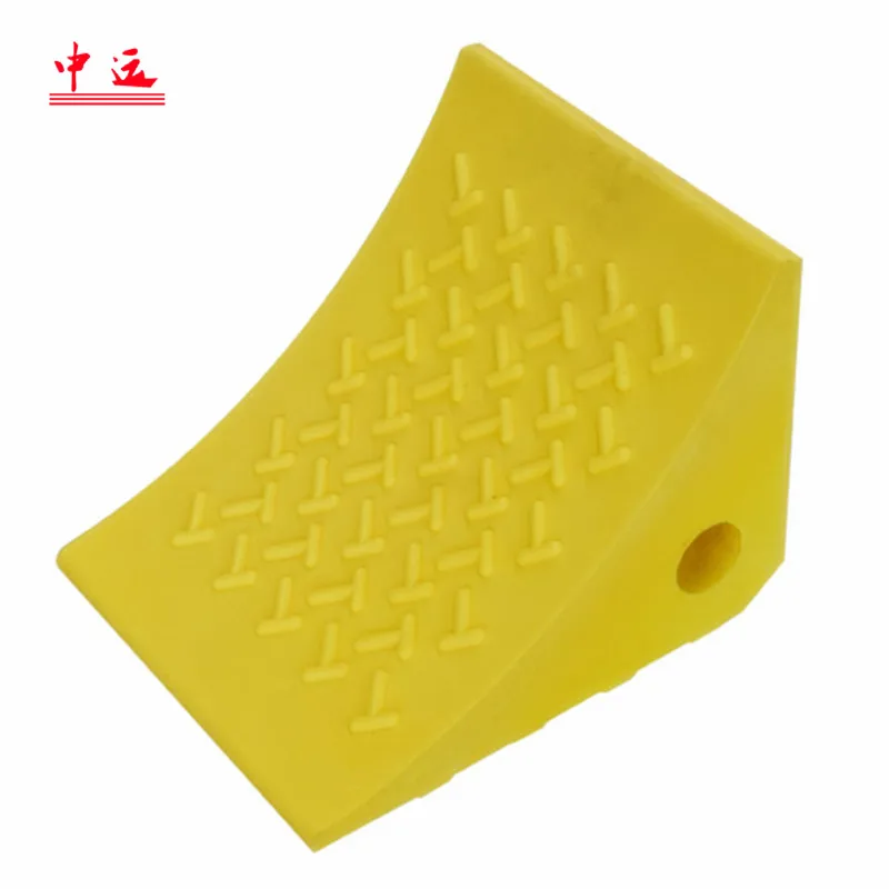 Оранжевый/желтый PU колеса блок для безопасности дорожного движения