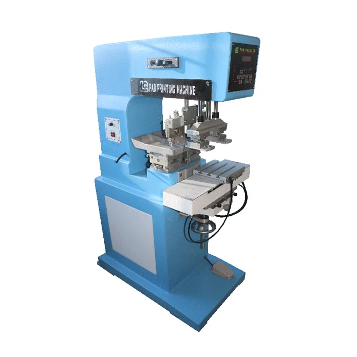 Key chain Two colours pad printer with shuttle Kent pad printer quality