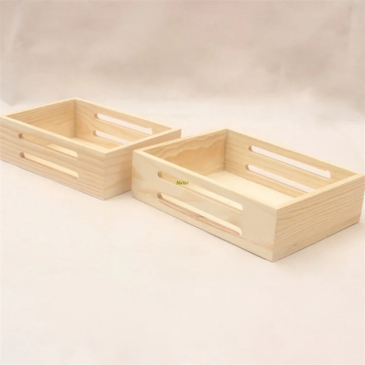 Hot-sale pretty Cheap Wooden fruit Storage Crates