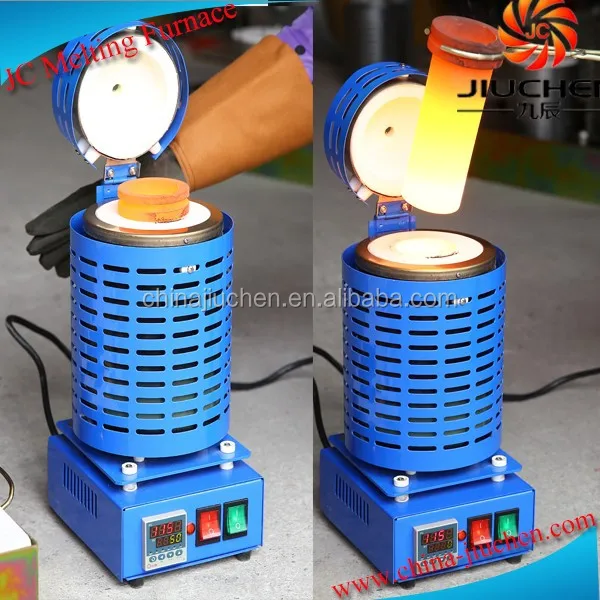 220V 1150C 2102F Portable Electronic Mini Small Melting Furnace