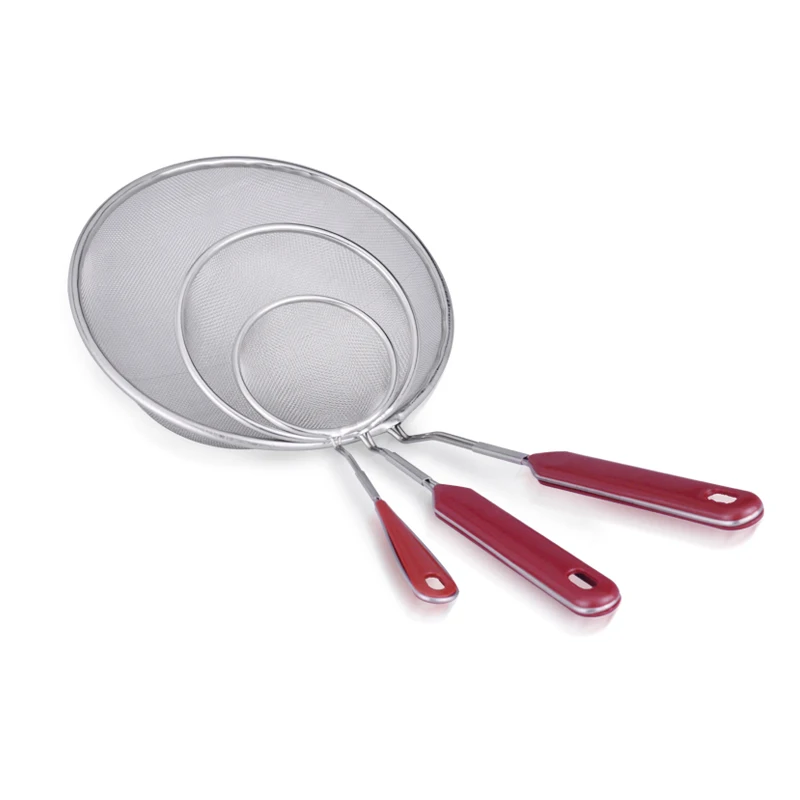 Hot sale mini colander stainless steel stainer cooking with handle