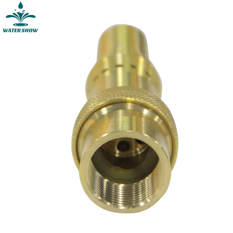 Factory supply full brass many branch jade chopstick shower nozzle 3d dry deck fountain nozzle