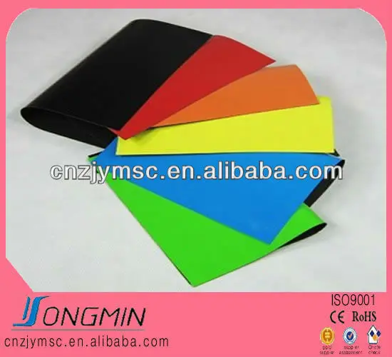 цветные a4 резиновые мягкий магнитный материал плиты