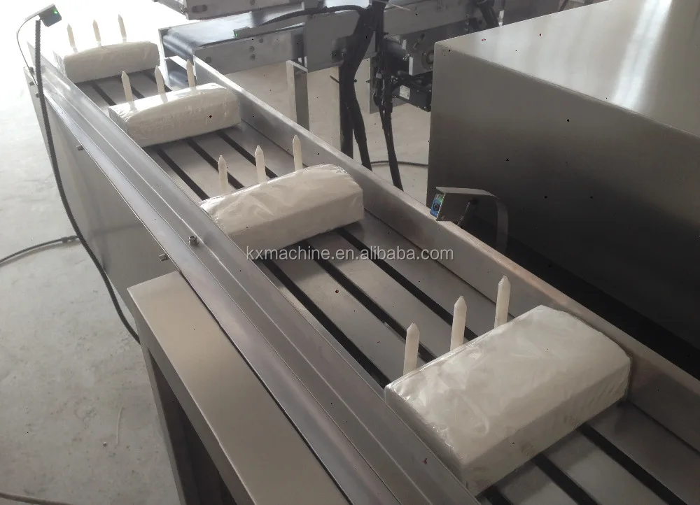 Автоматическая машина для упаковки бумажных коробок на лице