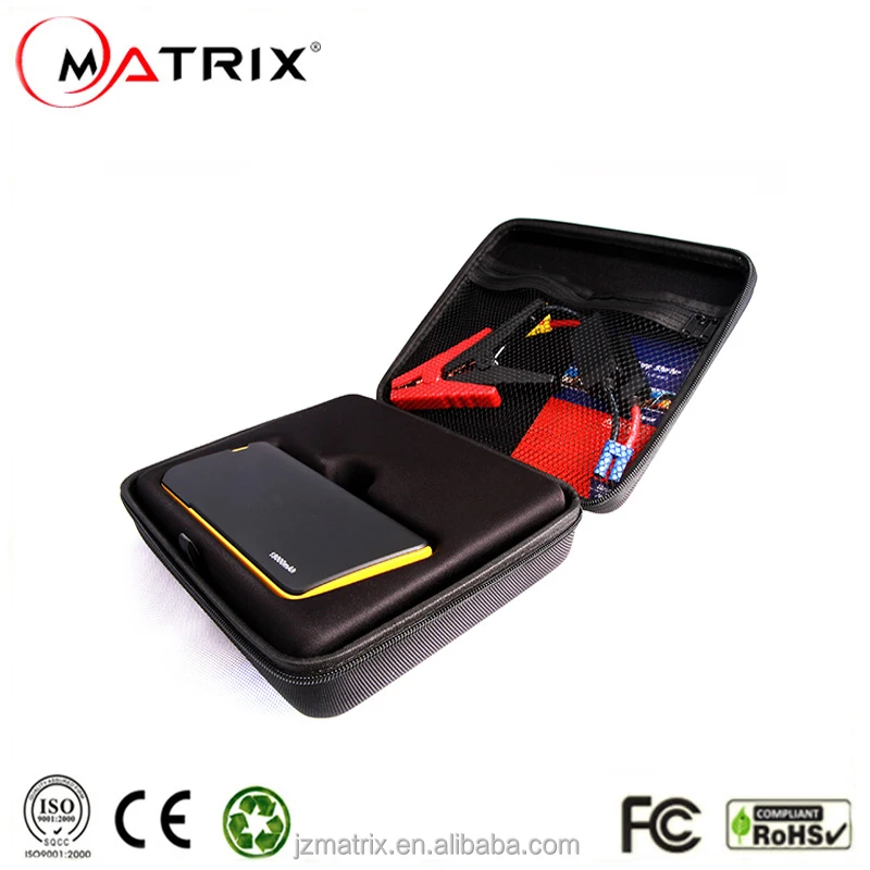 
Car Jump Starter 12V 18000mAH Power Bank Lithium Ion battery Booster 