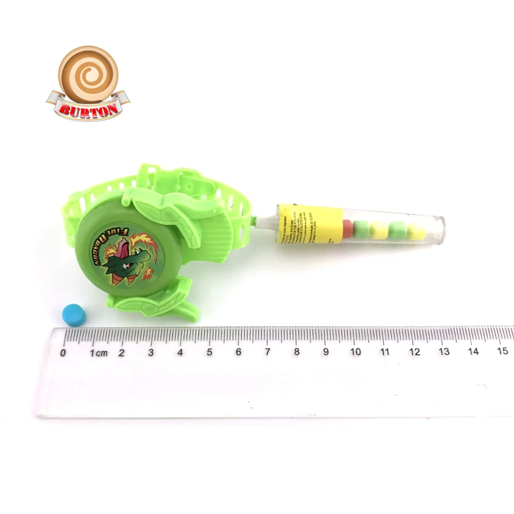 Летающая тарелка игрушка для стрельбы часы конфеты