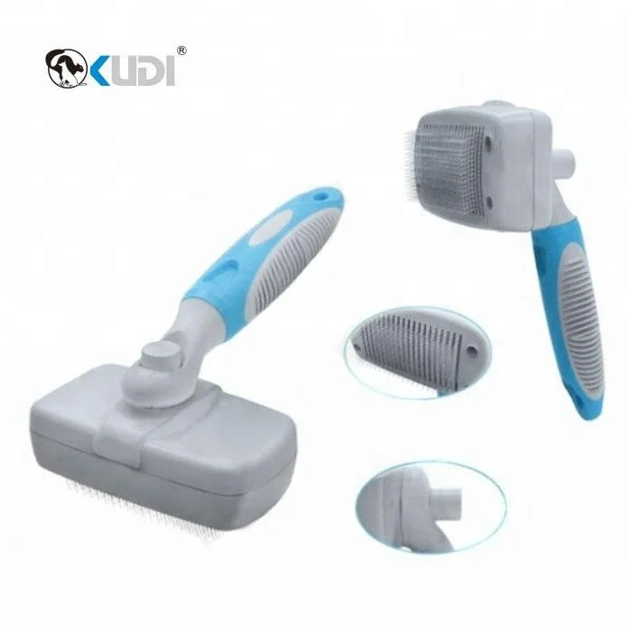 Dog Self-cleaning Plastic Pet Brush Dog Grooming Tools
