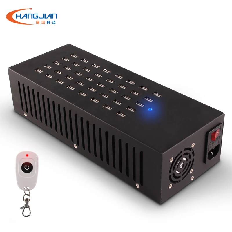 Супер высокое качество 20 30 40 портов USB зарядное устройство с дистанционным управлением Быстрая зарядка подать заявку для ресторана торгового центра отеля