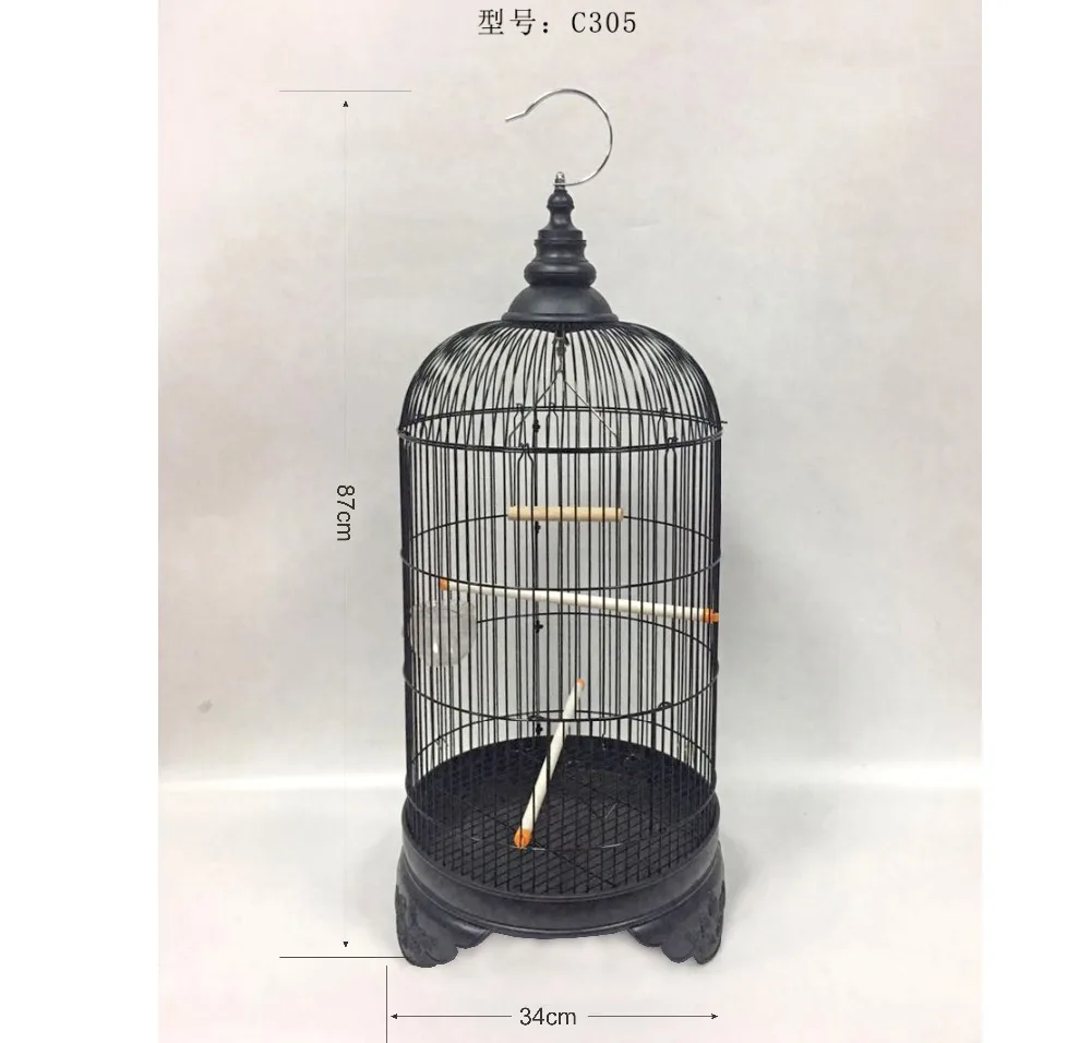 Acrylic Bird Cage 34X34X87cm
