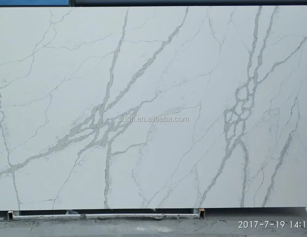Новый дизайн, Кварцевая каменная плита для каррары/калакаты