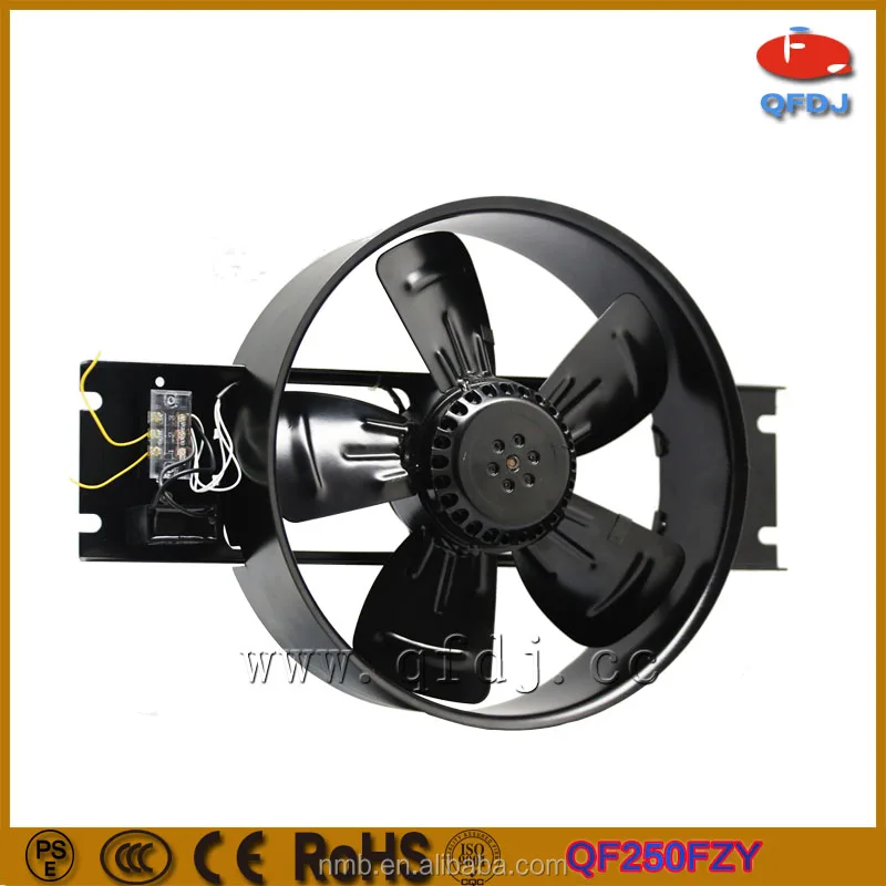 Вентилятор для преобразователя частоты 250fzy6-d 220 В настенный промышленный вытяжной вентилятор охлаждающий с металлическими лезвиями