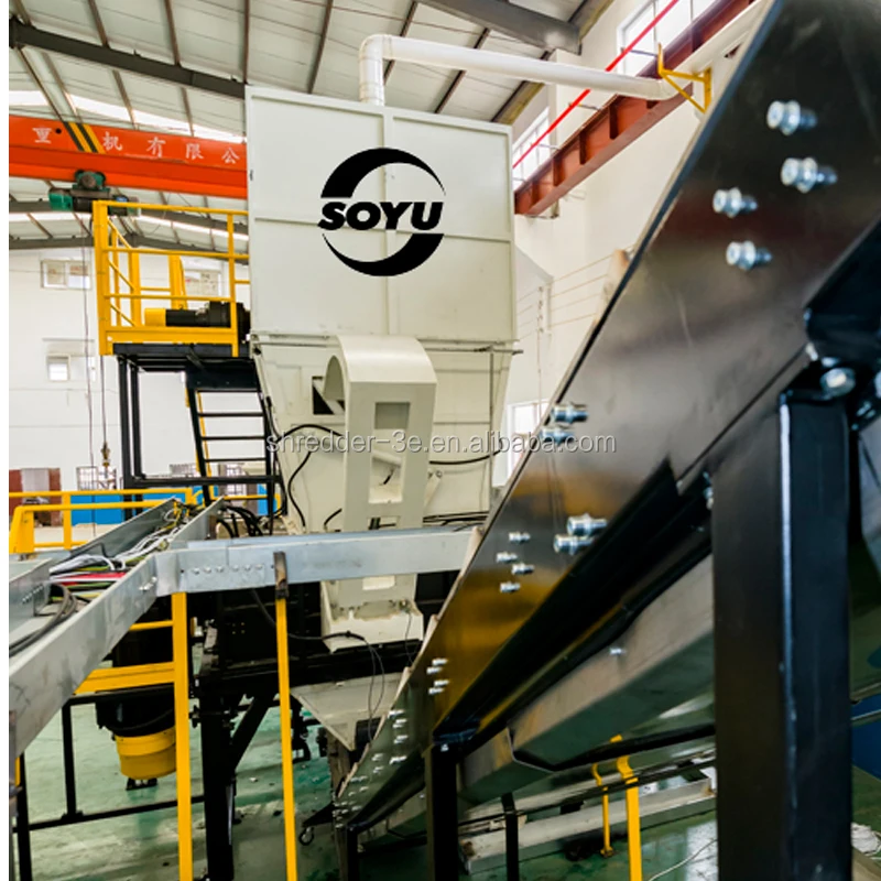 Oil Filter Shredder Machine/Oil Filter Recycling Line