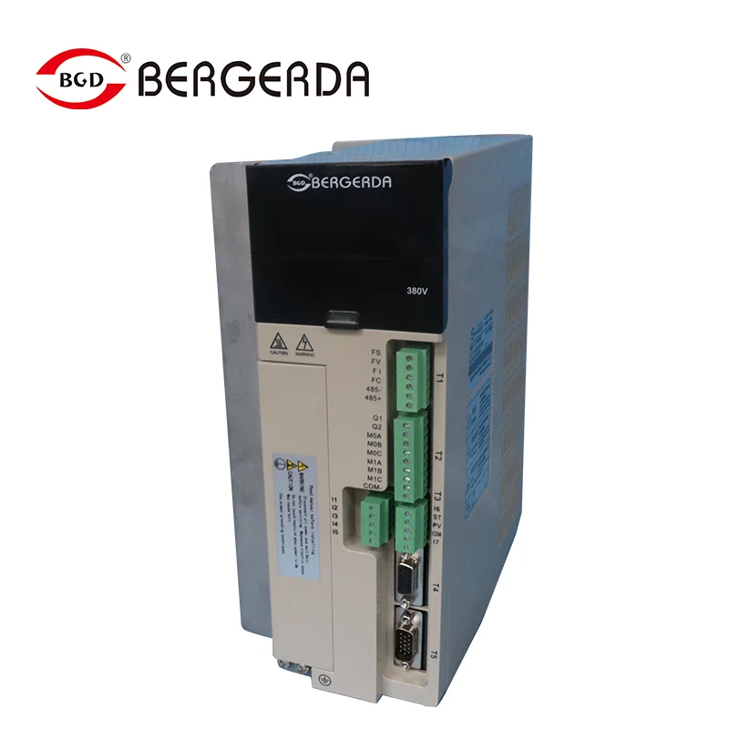Driver Induction asynchronous servo motor+servo drive,With RS485 communication function 8000RPM with cables