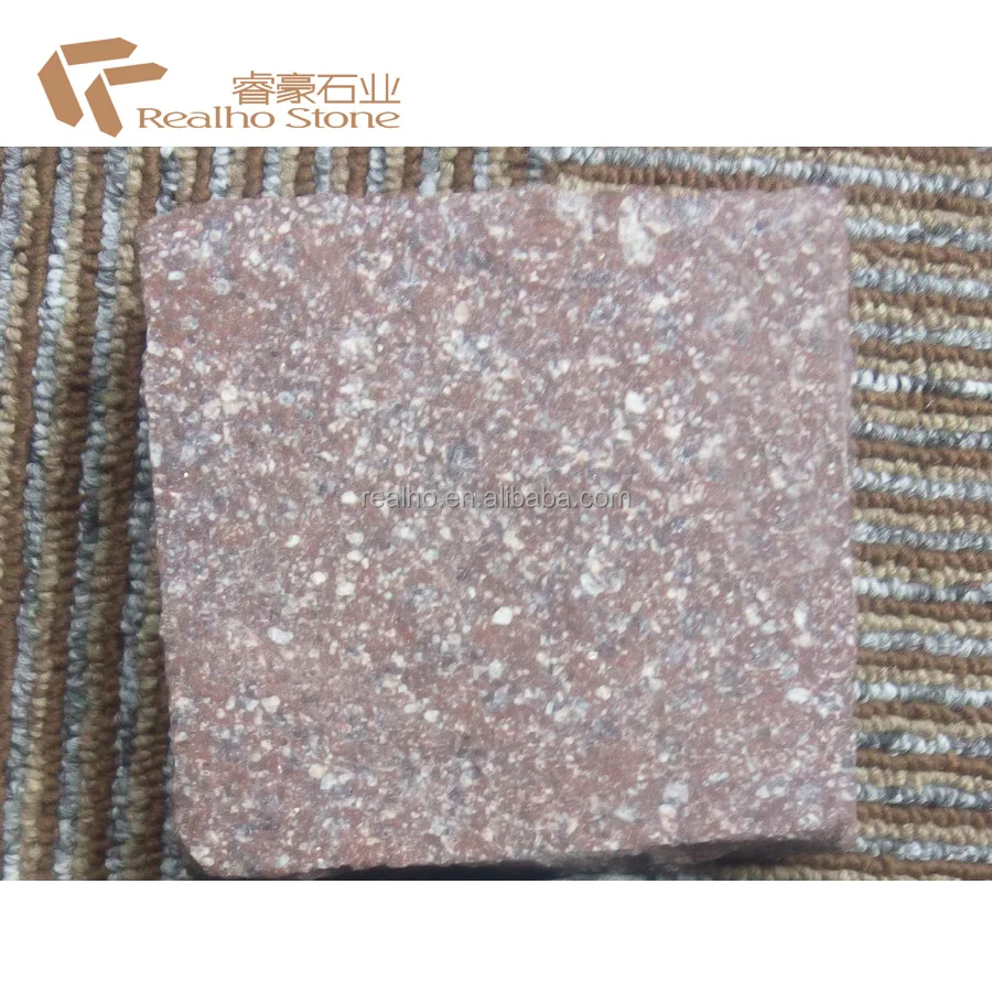 Cheap Porphyry Red Paving Stone