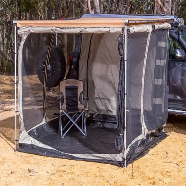 2.5*3M Car Side Awning Car Roof Tent  Awning 4wd Mesh Room