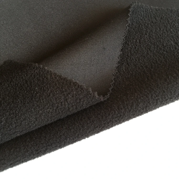 
100%Polyester one side brush one side antipilling polar fleece fabric for jacket 