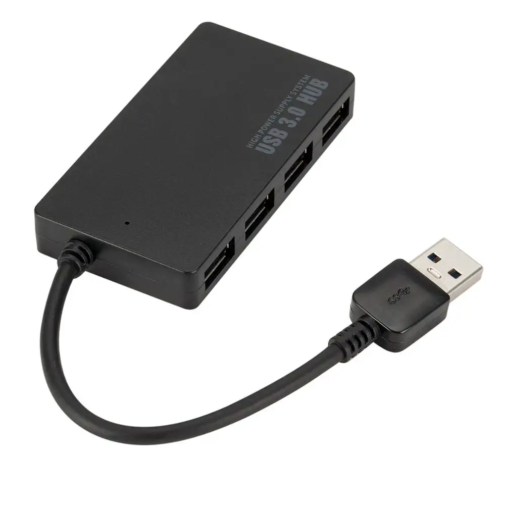  Цена по прейскуранту завода-изготовителя usb-концентратор Super Speed 4 порта usb hub Высокое качество 3 0 концентратор для портативных ПК Mac Веб камера компьютера и