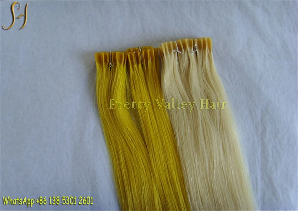 
factory price 100% Natural Remy european hair extension 