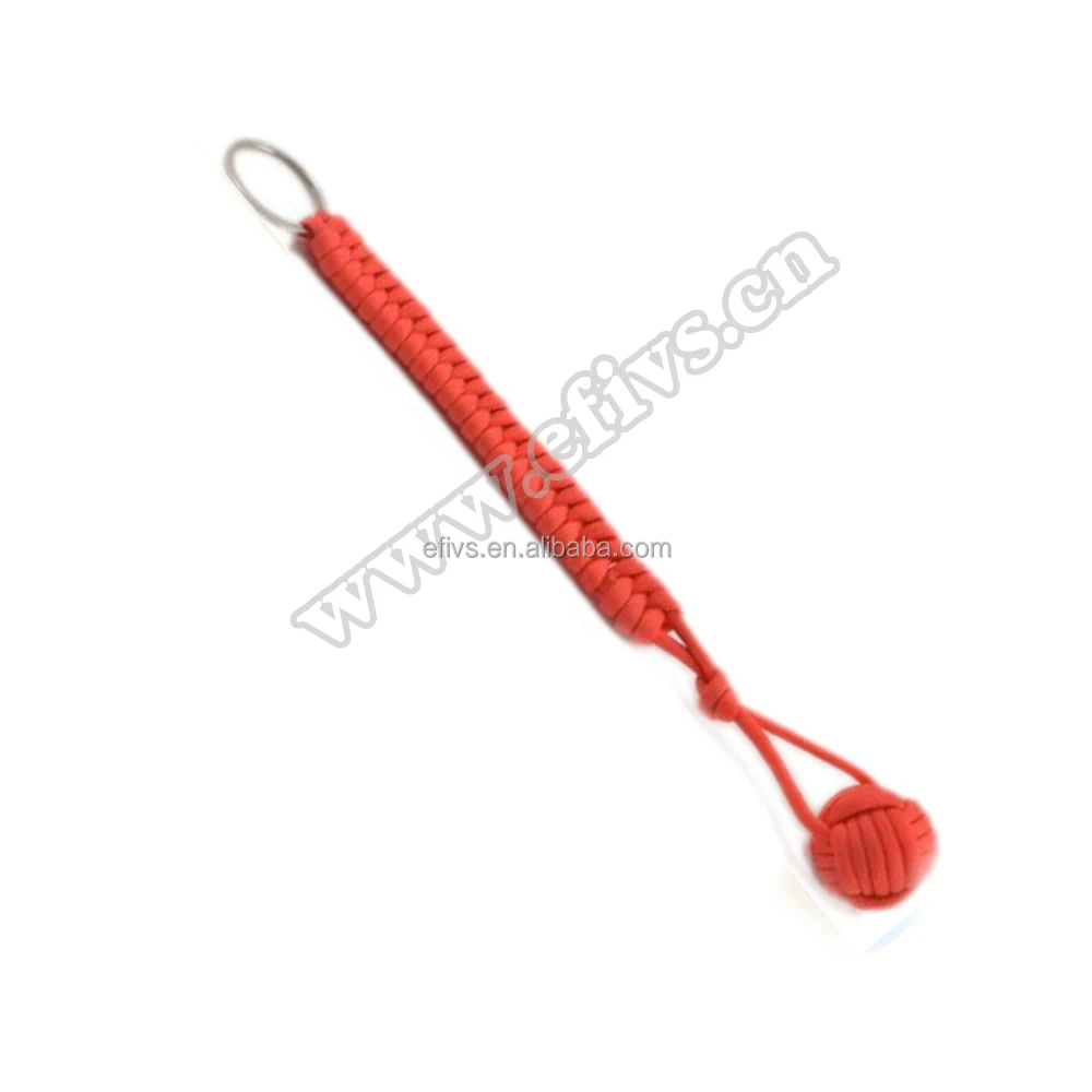 2016 Nanjing Chongfu survival keychain 550 paracord monkey fist for camping outdoor