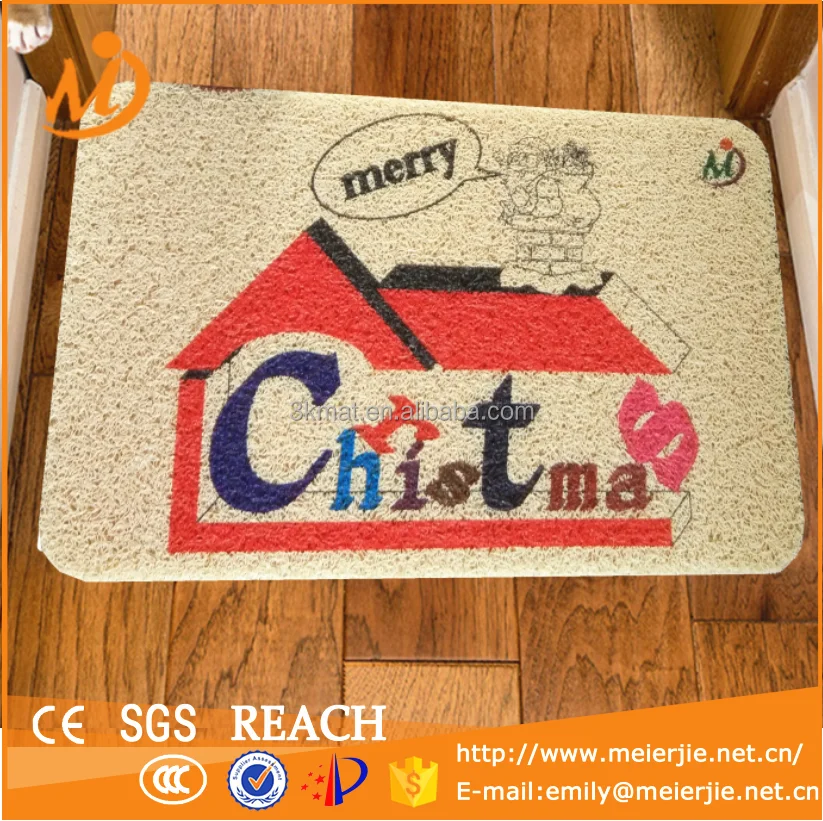 Модный полипропиленовый волоконный наружный/внутренний входной коврик, ПВХ резиновая подкладка, 24 дюйма x 36 дюймов, толщина 3/8 дюйма