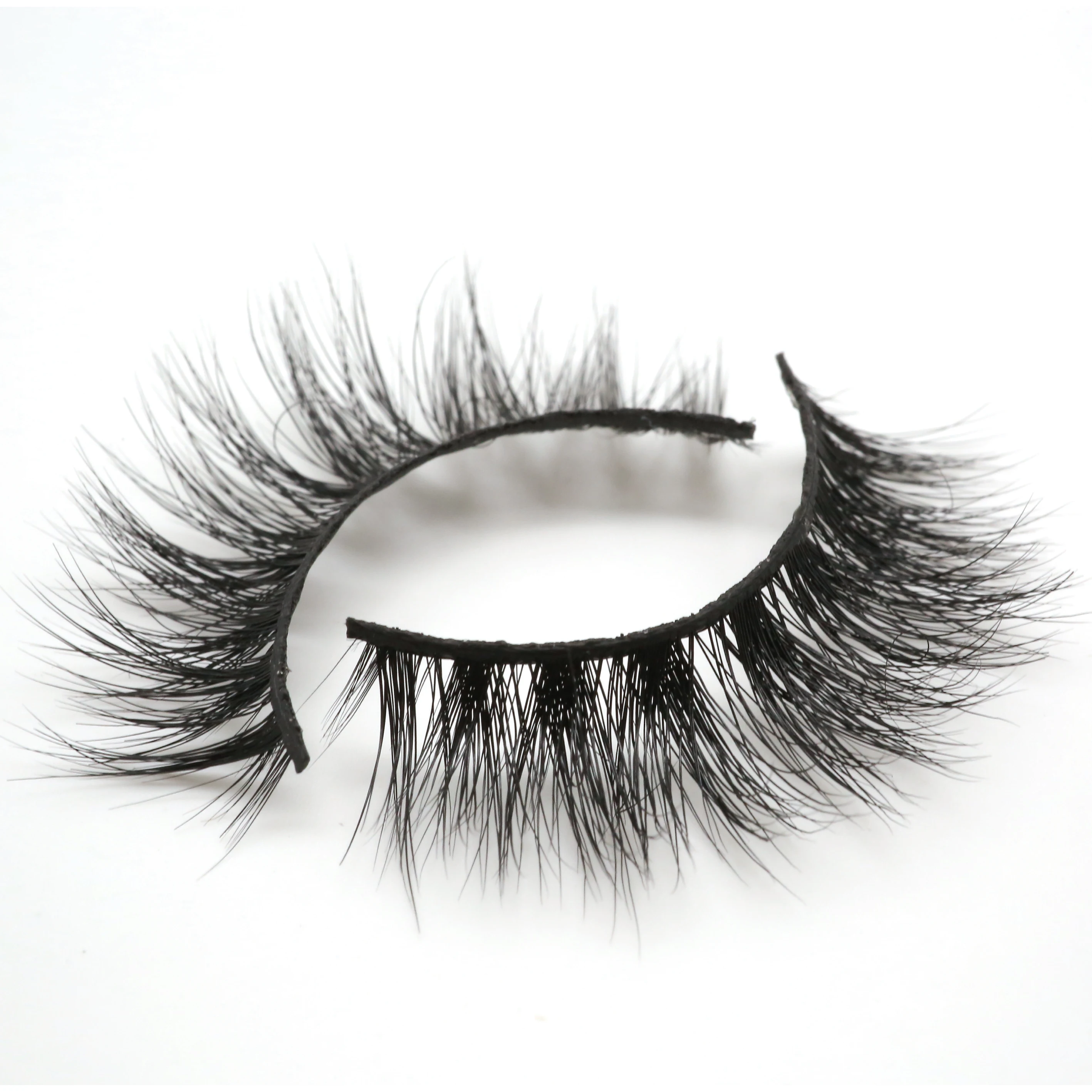 
Own Brand Cheap Eyelash Packaging Box 3D Eyelashes Hand Made Full Strip Lashes Fur Fluffy 3D Effect Samples Provided Cheap Price 