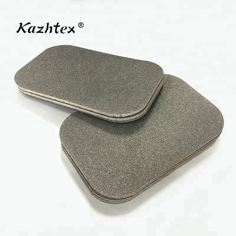 Silver fiber conductive fabric electrode for EMS