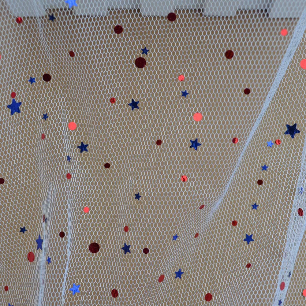 Tutu Dress Fabric Glitter Tulle Mesh