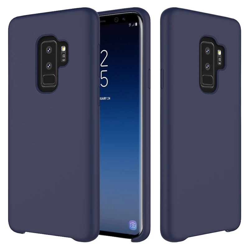 
For Samsung Galaxy J4/J6 Plus 2018 Orignal Liquid Silicone Gel Rubber Case 