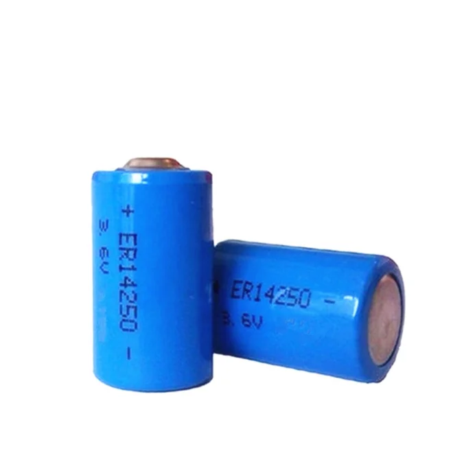 1/2AA 3.6v 1200mAh ER14250 lithium battery for Electric and Gas Meters