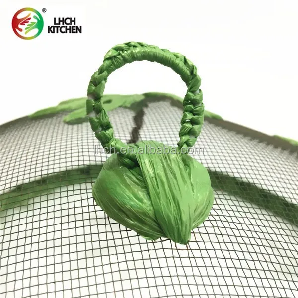 
Reusable Outdoor Picnic Food Covers Tent Umbrella Metal Mesh Screen Food Cover With Tree Design 