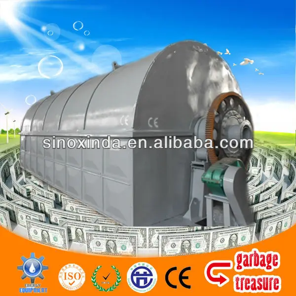 
Trash to Treasure!! tire refine to oil plant 