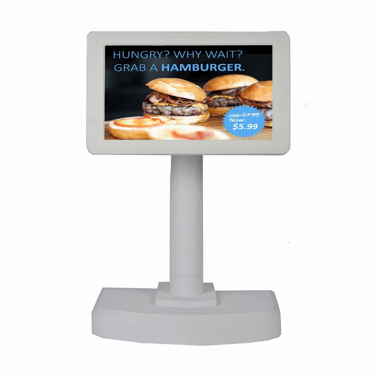  TFT дисплей клиента для PD7000 точки продажи pos VFD allin one system