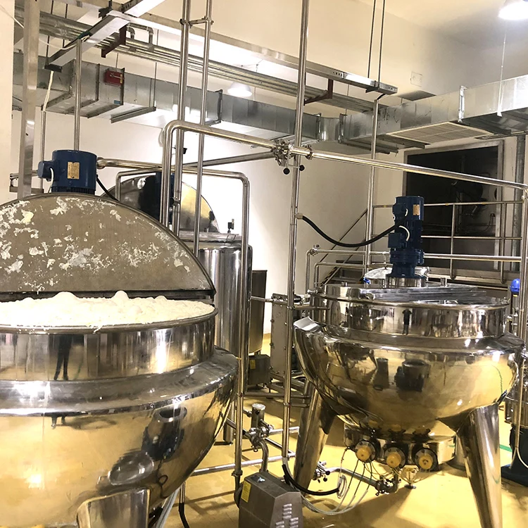 Good quality efficient industrial fully automatic milk butter production line equipment