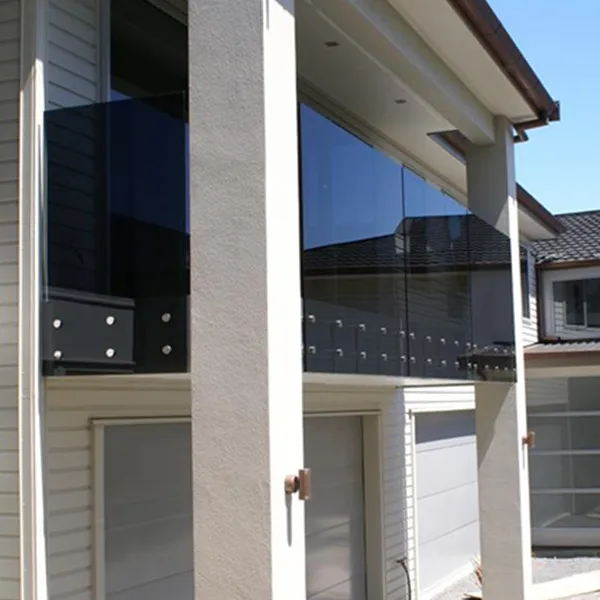 
side mounted adjustable glass railing standoff bracket for balcony 