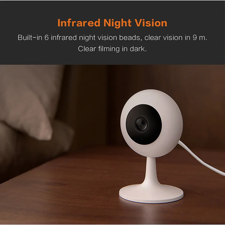 Global Version Xiaomi IMI 360 Full View 1080P Infrared Night Vision Smart Home Baby Monitor Security Camera
