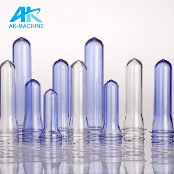 
China plastic PET PLA water juice oil beverage neck bottle 28mm 30mm 38mm 45mm 48mm preform fiyat colors for sale 