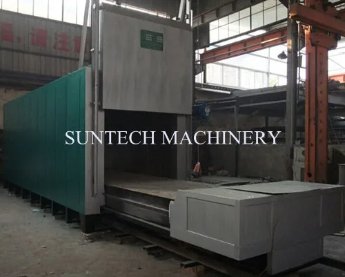 
Trolley type annealing furnace special for copper rods 