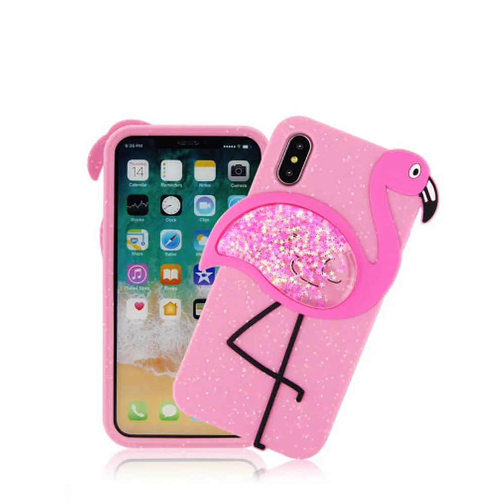 Розовый цвет, блеск звезд жидкая зыбучие пески телефон чехол для samsung s9