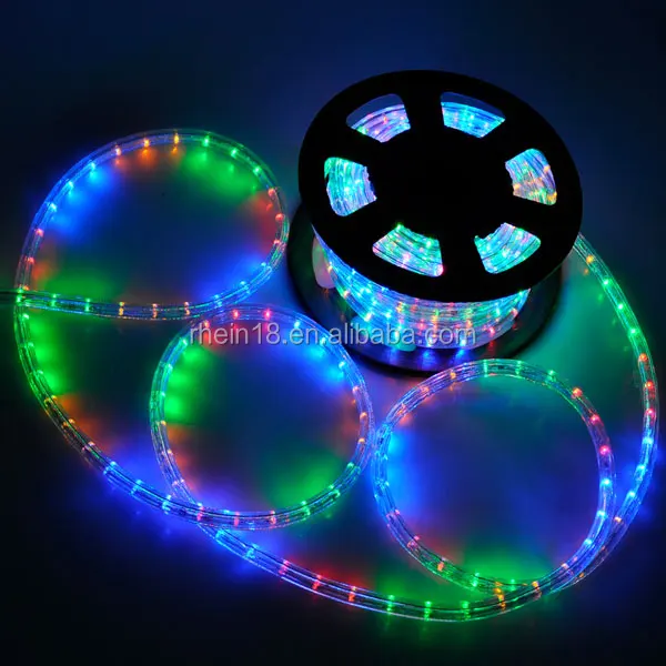 
10mm 13mm 2 wires 3 wires led rope light 