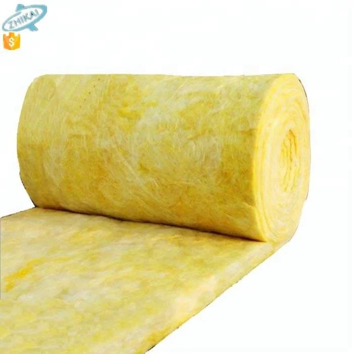 
50mm heat resisteance acoustic fiber glass wool blanket 