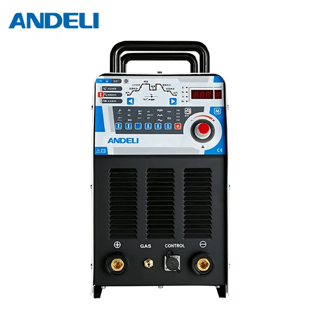 
ANDELI TIG-250/315 inverter ac dc digital square wave pulse tig welder tig aluminum with aluminum alloy tig welder 