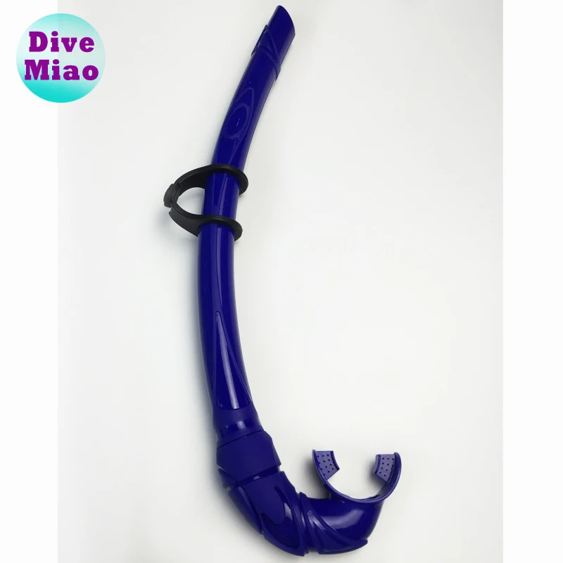 
Spearfishing freediving snorkeling soft tube silicone snorkel Foldable 100% silicone snorkel for dive direct 