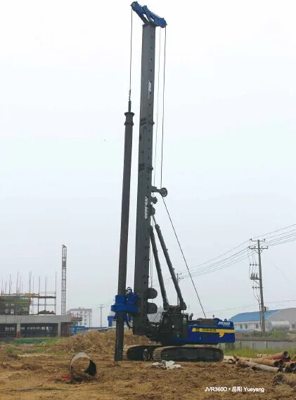 CHTC JOVE rotary drilling rigs for foundation piling
