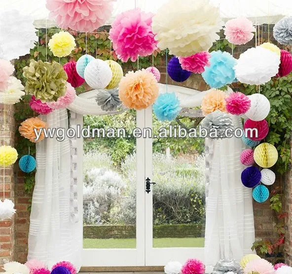 2021 new arrival wedding decoration tissue paper flower